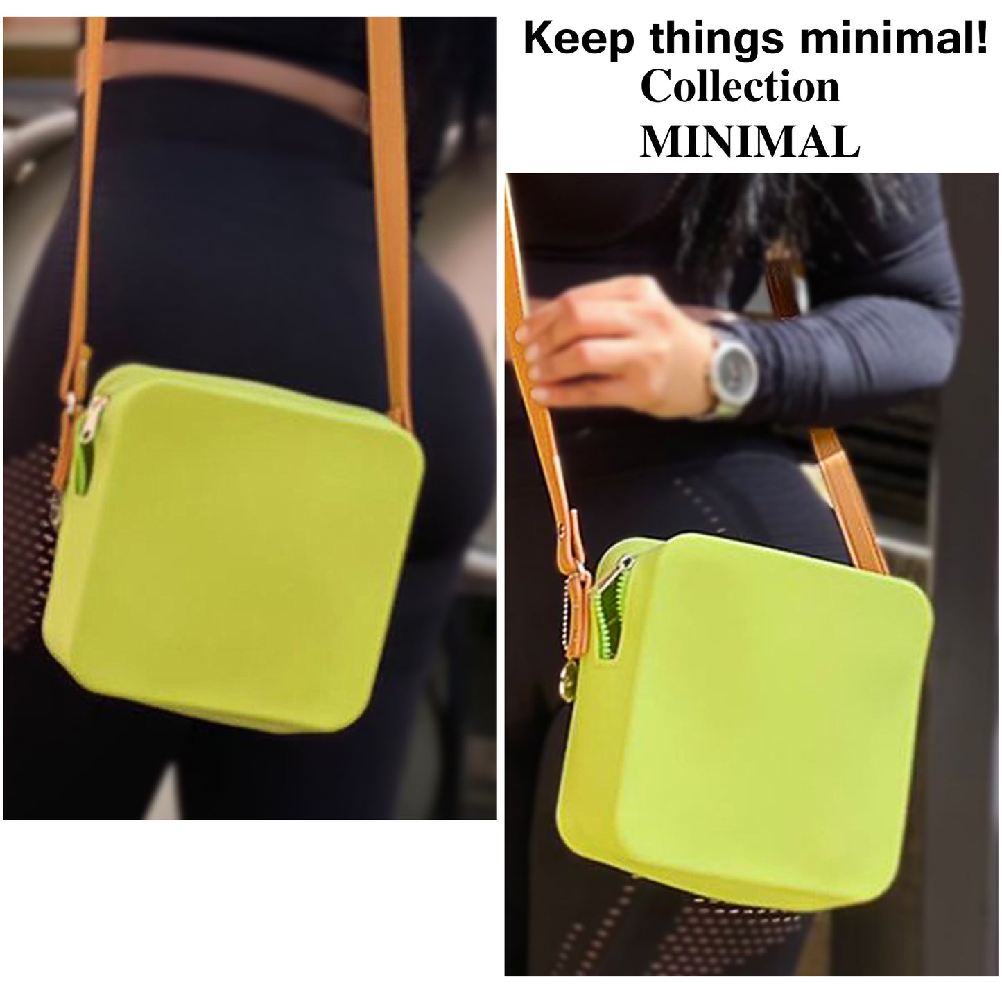 Crossbody Bag - Lime